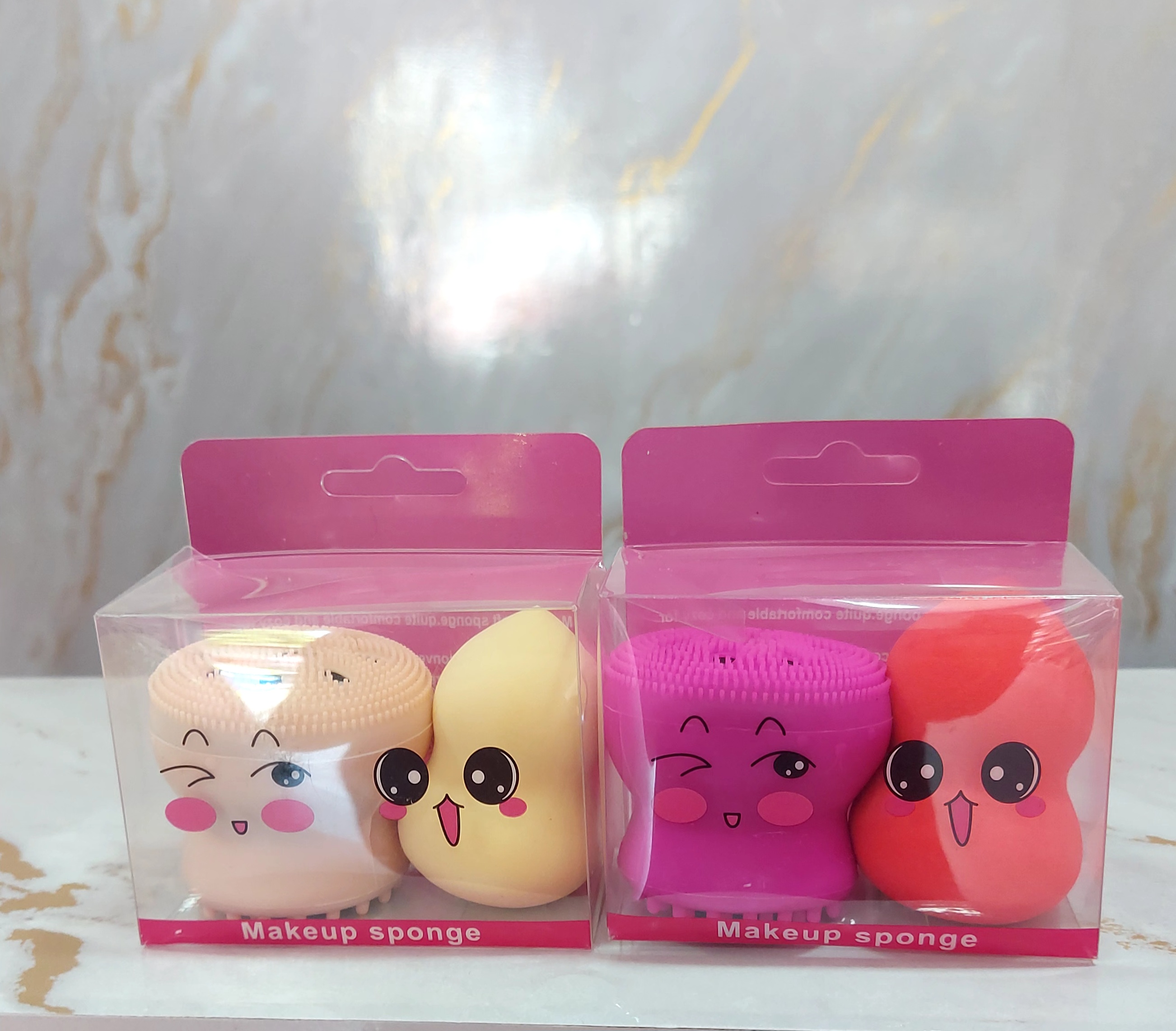 kit de beauty blender Calabaza y esponja facial