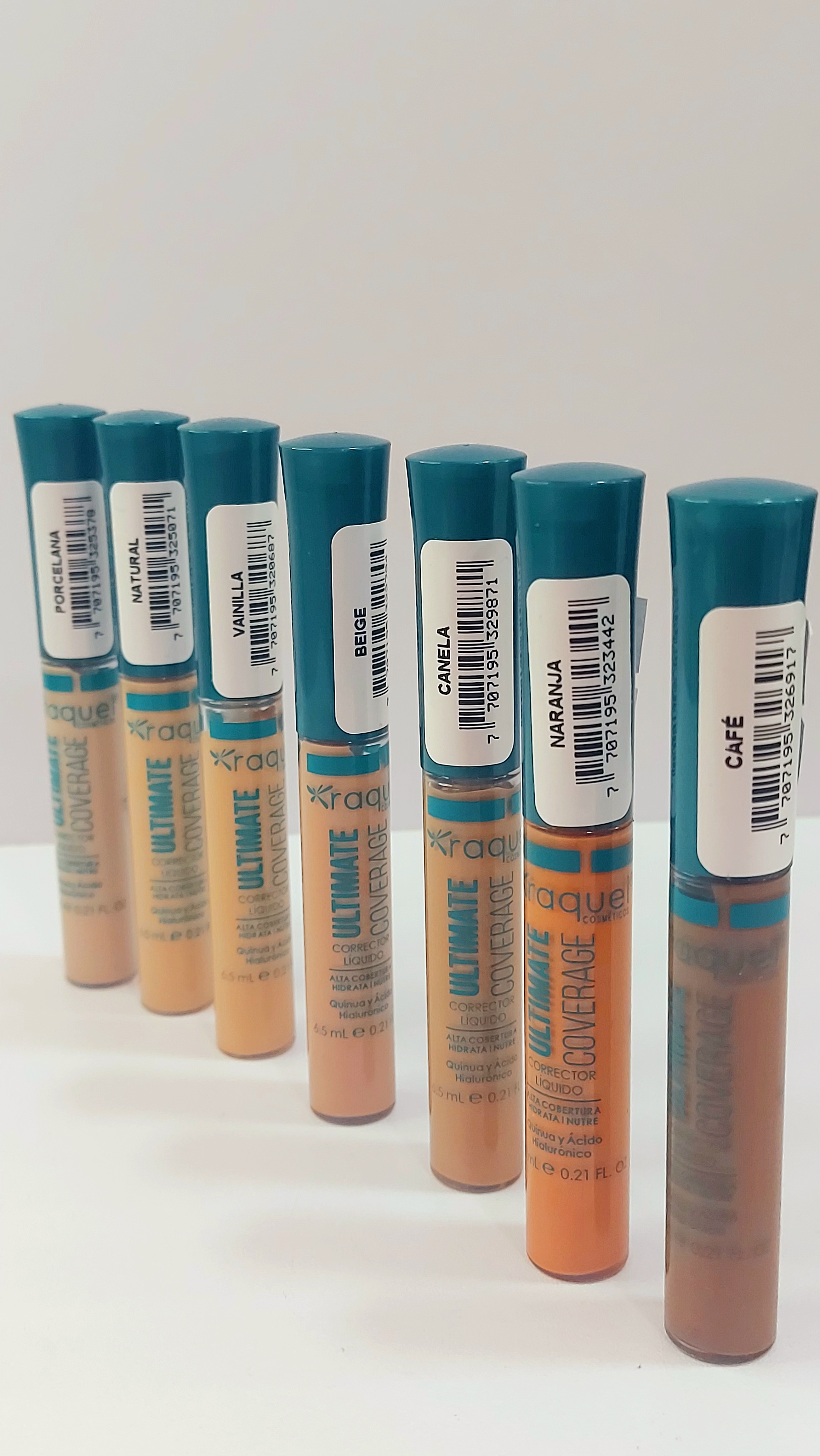 Corrector Liquido Ultimate Coverage Raquel