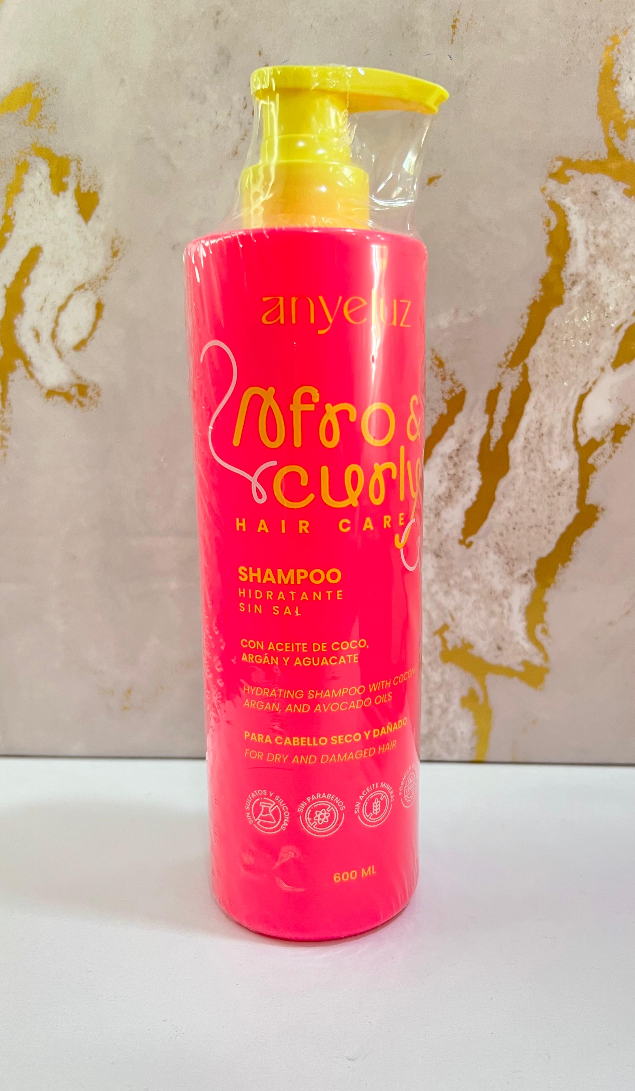 SHAMPOO AFRO Y CURLY DE ANYELUZ